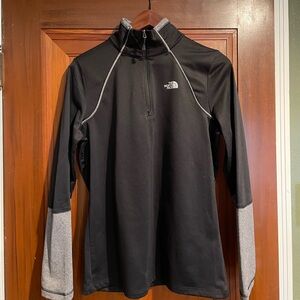 The North Face Black and Gray Pullover